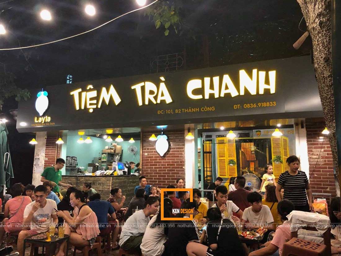 kinh nghiệm mở quán trà chanh